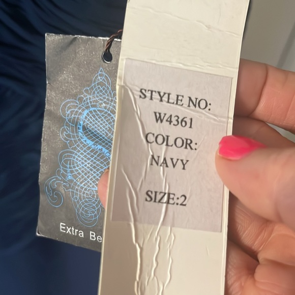 Sue Wong nocturne full length, size 2 gown NWT - Picture 5 of 10